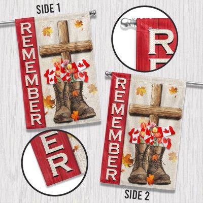 Canada Veteran Remembrance Day Flag MLN4183F - Flagwix