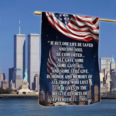 9/11 Memorial Flag Patriot day September 11th All Gave Some Some Gave All Flag MLN3555F - Flagwix