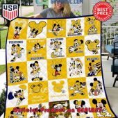 Ncaa Michigan Wolverines Math Disney Mickey Quilt Blanket Blanket Home Decor Gift 1.jpeg - demo10