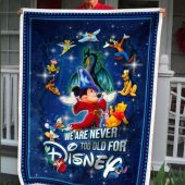 Never Too Old Magic Mickey Fantasia Sherpa Fleece Quilt Blanket Bl1911 Blanket Home Decor Gift 3.jpeg - demo10