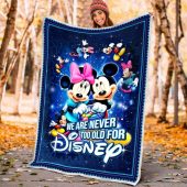 Never Too Old Mickey And Minnie Sherpa Fleece Quilt Blanket Bl1908 Blanket Home Decor Gift 3.jpeg - demo10