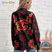 Nhl Calgary Flames Special Native American Womens Casual Shirt Hockey Womens Casual Shirt8539.jpg - demo10