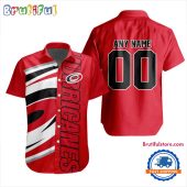 NHL Carolina Hurricanes New Design Hawaiian Shirt, Hockey Team Button Shirt