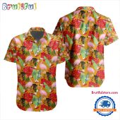 NHL Chicago Blackhawks Special Flamingo Hawaiian Design Button Shirt