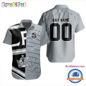NHL Los Angeles Kings New Design Hawaiian Shirt, Hockey Team Button Shirt