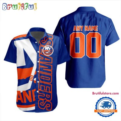 NHL New York Islanders New Design Hawaiian Shirt, Hockey Team Button Shirt