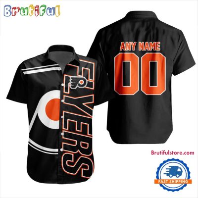 NHL Philadelphia Flyers New Design Hawaiian Shirt, Hockey Team Button Shirt