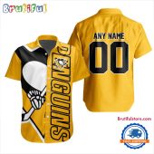 NHL Pittsburgh Penguins New Design Hawaiian Shirt, Hockey Team Button Shirt