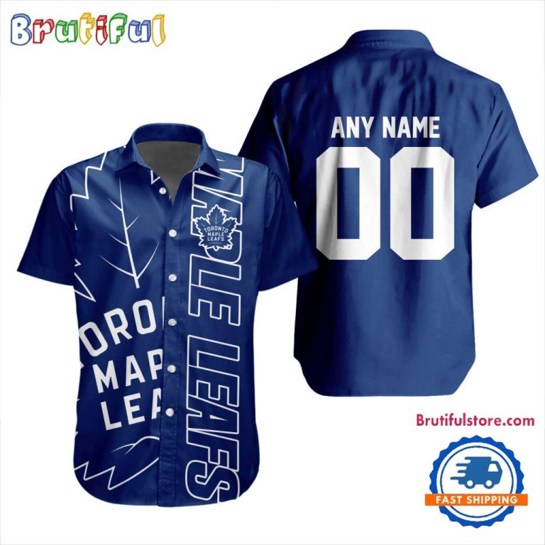 NHL Toronto Maple Leafs New Design Hawaiian Shirt, Hockey Team Button Shirt