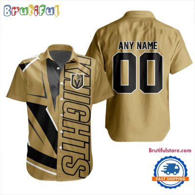 NHL Vegas Golden Knights New Design Hawaiian Shirt, Hockey Team Button Shirt