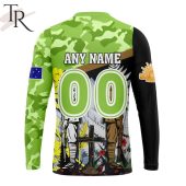 Nrl Canberra Raiders Personalized Anzac Day Design Hoodie Unique And Sober - demo10