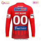 Nrl Dolphins Special Anzac Day Kits 2023 3d Hoodie Royal Pic Of Yours - demo10