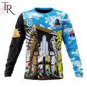 Nrl Gold Coast Titans Personalized Anzac Day Design Hoodie You Look Lazy - demo10