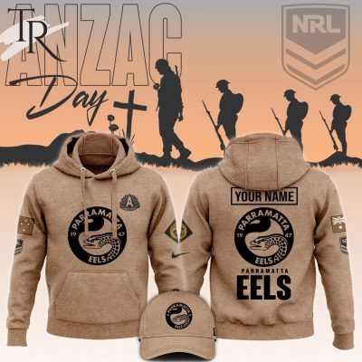 NRL Parramatta Eels Anzac Round Unisex Hoodie, Longpants, Cap