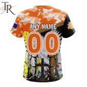 Nrl Wests Tigers Personalized Anzac Day Design Hoodie Amazing Pic - demo10