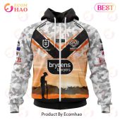 Nrl Wests Tigers Special Anzac Day Kits 2023 3d Hoodie Our Hard Working Soul - demo10
