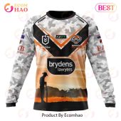 Nrl Wests Tigers Special Anzac Day Kits 2023 3d Hoodie Natural And Awesome - demo10