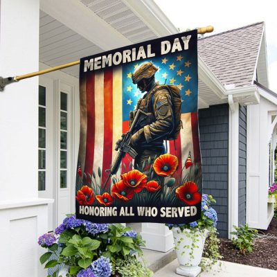 FLAGWIX Memorial Day Honoring All Who Served Veteran Flag MLN2752F - Flagwix
