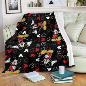 Pattern Mickey Fleece Blanket For Disney Lover Blanket Home Decor Gift 1.jpeg - demo10