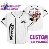 Personalize Mickey Castle Logo White Jersey Disney Baseball Jersey Sports Cute Gifts For Fans Disney Best Birthday Gift.jpeg - demo10
