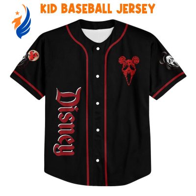 Horror Disney Mickey Scream Mask & Baseball Jersey - Perfect Gifts for Disney Fans!