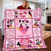 Personalized Mickey Minnie Mouse Baby Plush Blanket Blanket Home Decor Gift 1.jpeg - demo10