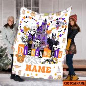 Personalized Name Mickey And Friends Blanket Halloween Cosplay Villains Gift Blanket Home Decor Gift 1.jpeg - demo10