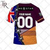 Personalized Nrl Brisbane Broncos Home Jersey Mix Flag Hoodie Beauty Queen - demo10
