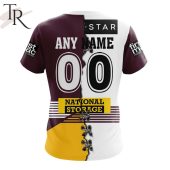 Personalized Nrl Brisbane Broncos Home Mix Away Kits Hoodie Long Time - demo10