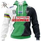 Personalized Nrl Canberra Raiders Special Mix Jersey Hoodie 3d Sizzling - demo10