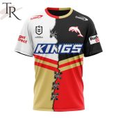 Personalized Nrl Dolphins Home Mix Away Kits Hoodie Nice Shot Bro - demo10