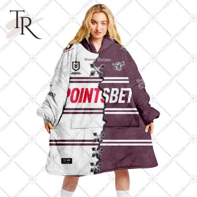 Personalized NRL Manly Warringah Sea Eagles Mix V2 Jersey Oodie, Flanket, Blanket Hoodie, Snuggie Personalized NRL Manly Warringah Sea Eagles Mix V2 Jersey Oodie, Flanket, Blanket Hoodie, Snuggie