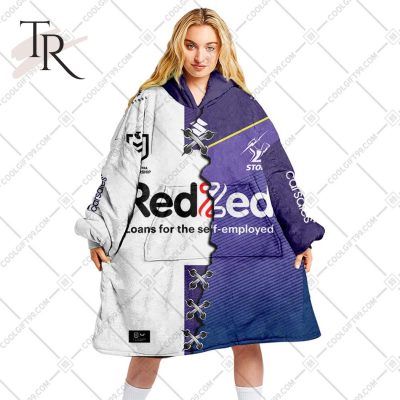 Personalized NRL Melbourne Storm Mix V2 Jersey Oodie, Flanket, Blanket Hoodie, Snuggie Personalized NRL Melbourne Storm Mix V2 Jersey Oodie, Flanket, Blanket Hoodie, Snuggie