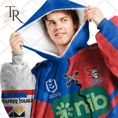 Personalized NRL Newcastle Knights Mix V2 Jersey Oodie, Flanket, Blanket Hoodie, Snuggie Personalized NRL Newcastle Knights Mix V2 Jersey Oodie, Flanket, Blanket Hoodie, Snuggie