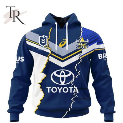Personalized NRL North Queensland Cowboys Special Mix Jersey Hoodie 3D Personalized NRL North Queensland Cowboys Special Mix Jersey Hoodie 3D
