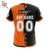 Personalized Nrl Wests Tigers Home Mix Away Kits Hoodie Beauty Queen - demo10