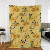 Pluto Mickey Mouse Sherpa Fleece Quilt Blanket Bl1709 Blanket Home Decor Gift 4.gif - demo10