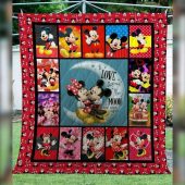 Show Your Love With Mickey And Minnie Collected Quilt Blanket Soft And Snuggly Blanket Home Decor Gift 1.jpeg - demo10