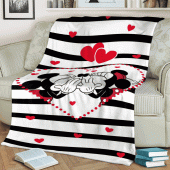 Sweet Love Couple Mickey Mouse Sherpa Fleece Quilt Blanket Bl2329 Blanket Home Decor Gift 2.gif - demo10