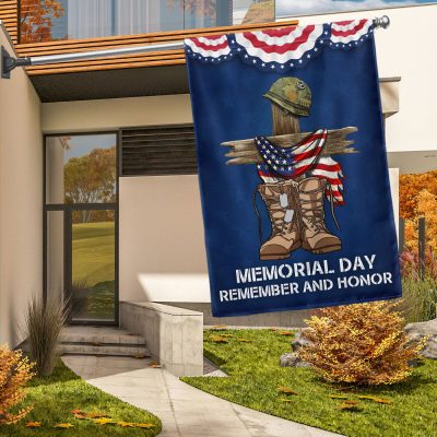 Memorial Day Remember And Honor Flag TQN1009F - Flagwix