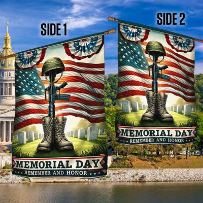 FLAGWIX Memorial Day Remember and Honor American Patriot Flag MLN2747F - Flagwix