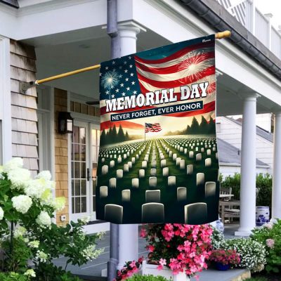 FLAGWIX Memorial Day Never Forget Ever Honor American Flag TQN2855F - Flagwix