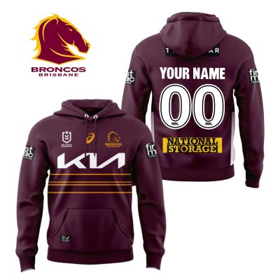 Brisbane Broncos 2025 Personalized Limited Hoodie