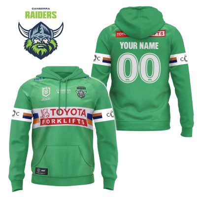 Canberra Raiders 2025 Personalized Limited Hoodie