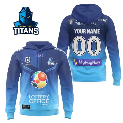 Gold Coast Titans 2025 Personalized Limited Hoodie