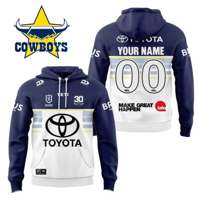 North Queensland Cowboys 2025 Personalized Limited Hoodie