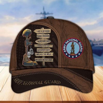 Premium Proudly Served US Veterans Cap, Gifts For US Veterans APHN171211 Army National Guard