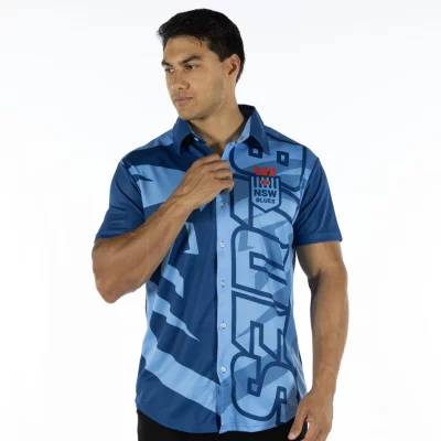 NSW Blues Mens 'Showtime' Party Shirt