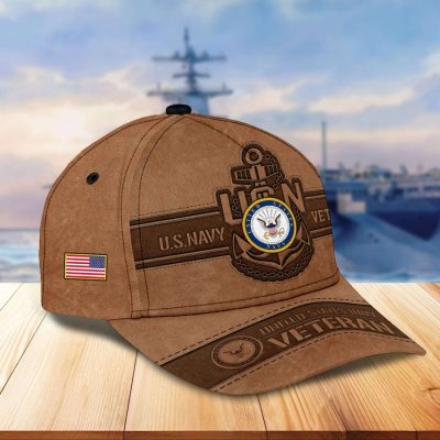 Premium US Veterans Cap, Gifts For US Veterans APHN241211 Navy