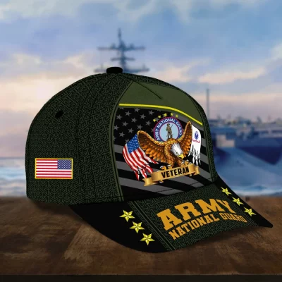 Premium Eagle US Veterans Cap APVC200703 Army National Guard